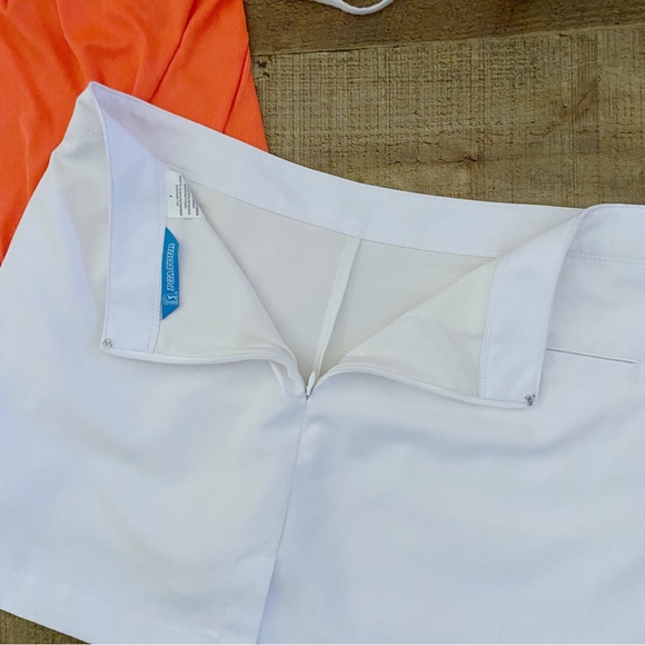 PGA TOUR Golf SKORT - All White - Picture 5 of 7